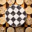 Checkerboard-Topped-Brie-and-Crackers